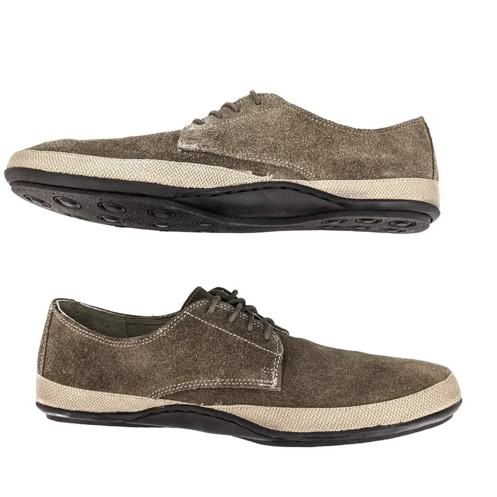NEW Frank Wright Tan Suede St Lucia Casual Derby's
